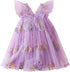Butterfly Magic Dress dress Little Palace Store 6-12 Months 109-purple